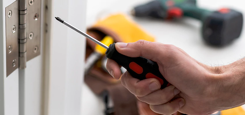 Fix A Broken Door Hole in Madera Acres, California
